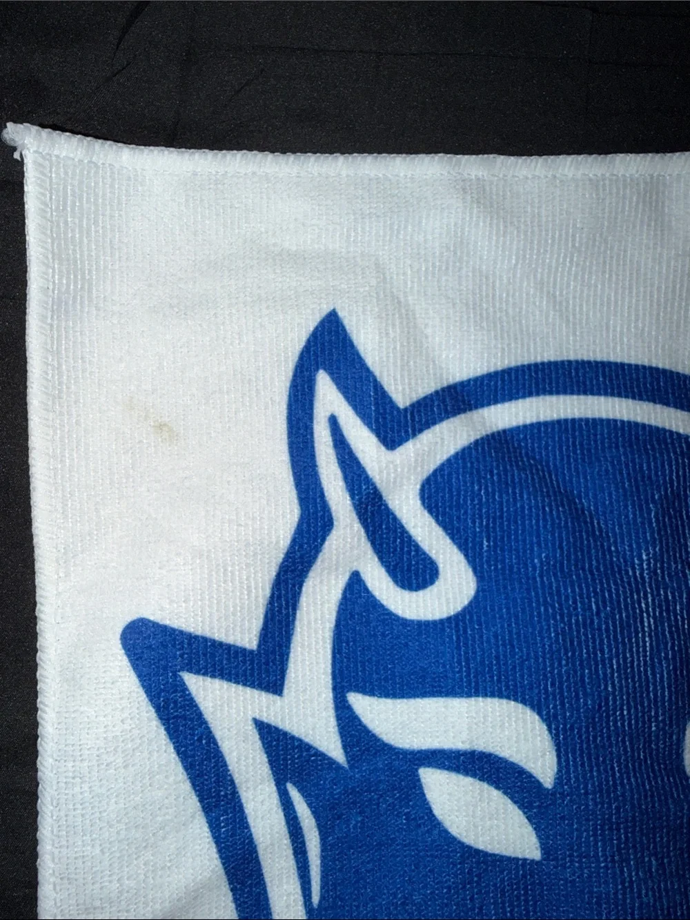 bleed blue Duke Blue Devil Rally Towel - White and Blue
